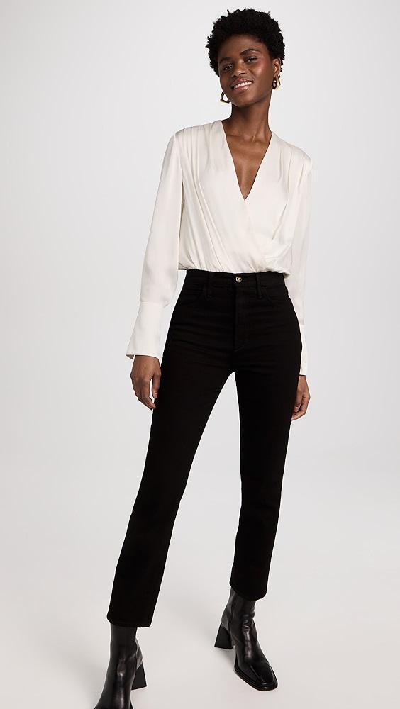 Favorite Daughter The Date Blouse Thong Bodysuit | Shopbop Product Image