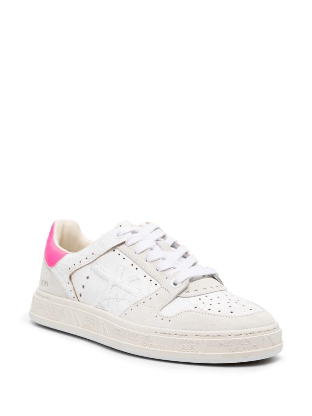 Quinn leather sneakers Product Image