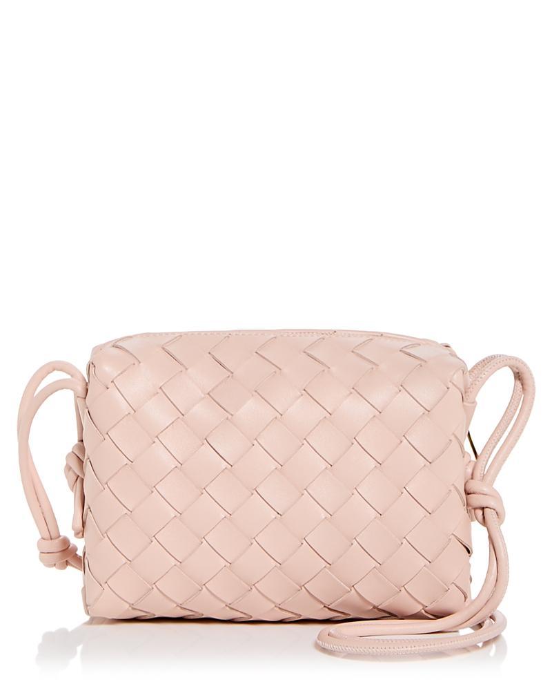 Bottega Veneta Small Intrecciato Leather Crossbody Bag Product Image