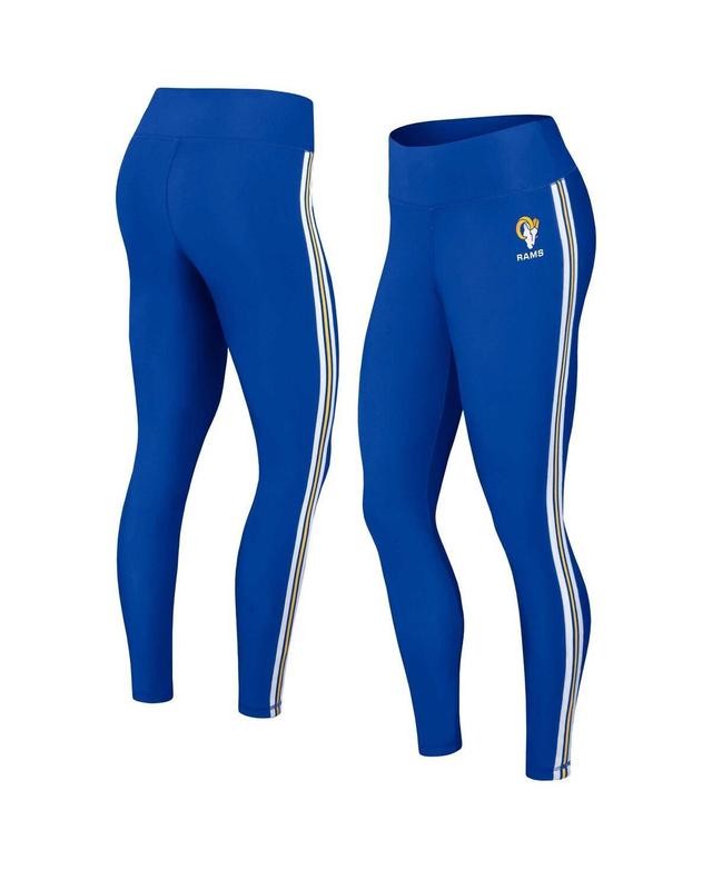 Womens WEAR by Erin Andrews Royal Los Angeles Rams Color Block Leggings Product Image