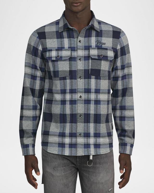 Men's Big Sky Plaid Button-Down Shirt Product Image