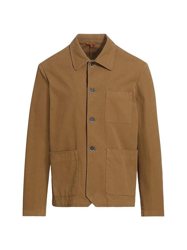 Mens Visal Mante Cotton Overshirt Product Image