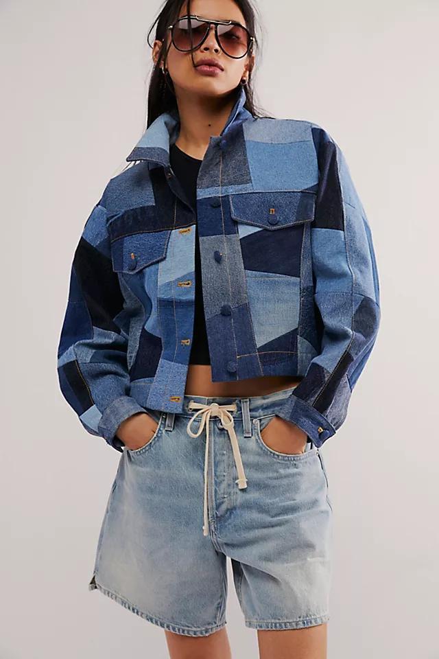 KSENIASCHNAIDER Reworked Denim Jacket Product Image