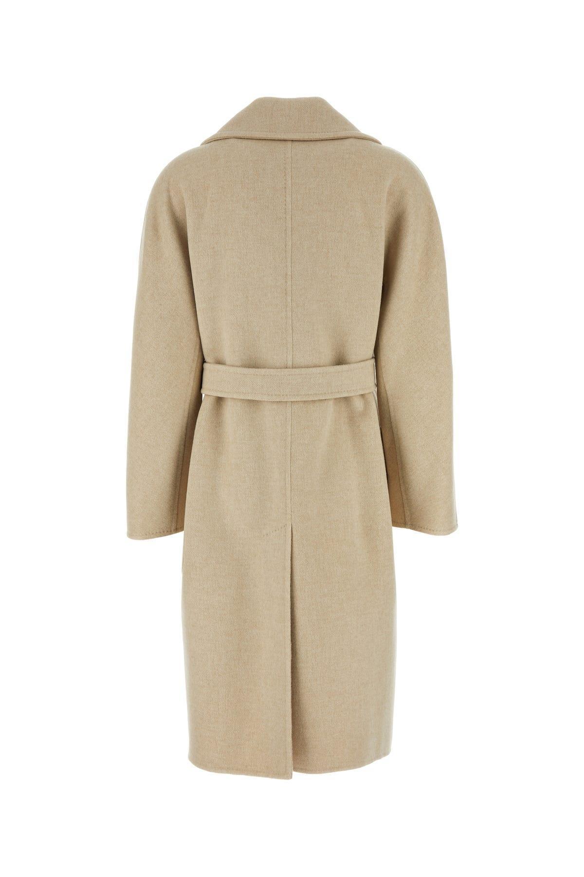 Coats In Beige O Tan Product Image