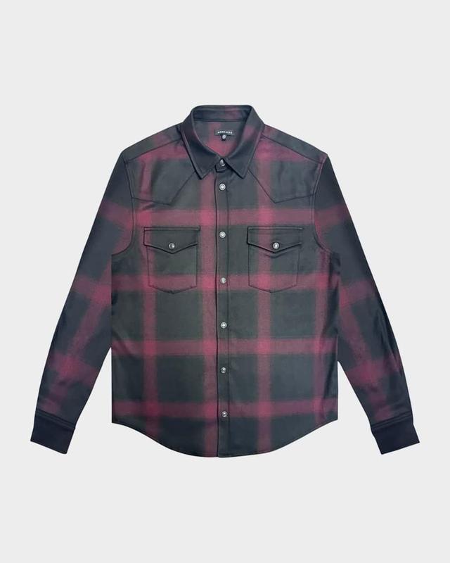 Men's Eastwood Plaid Two-Pocket Western Shirt Product Image