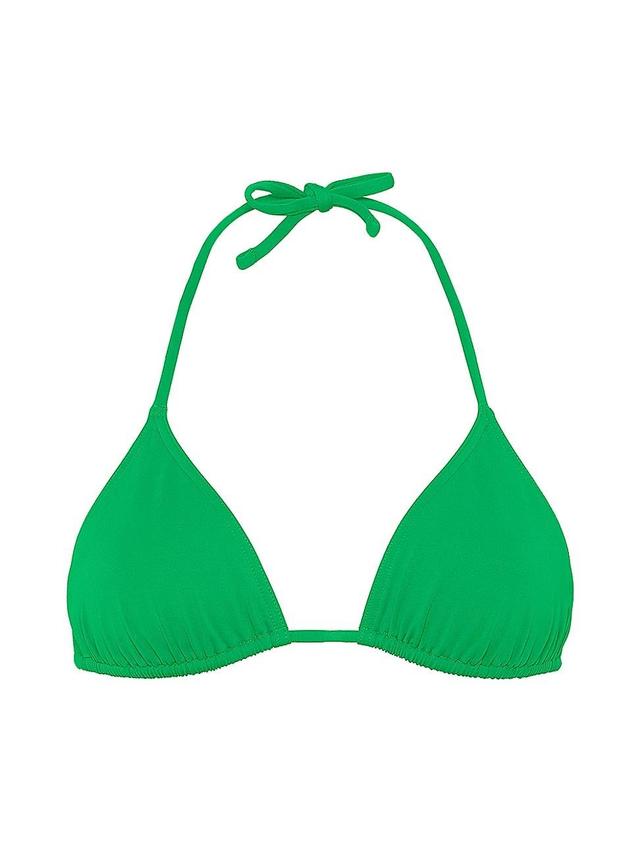 Womens Mouna Triangle Bikini Top Product Image