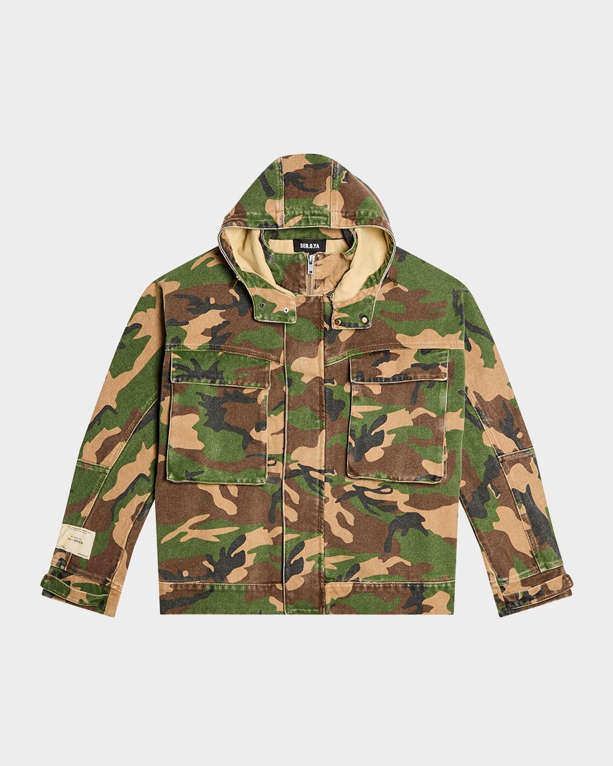 Men's Emil Camo Canvas Jacket Product Image