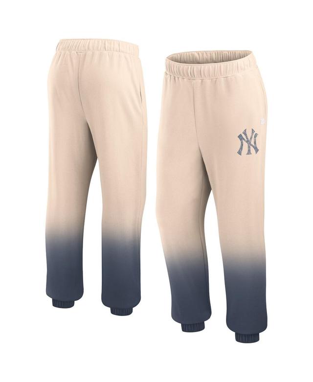 Womens Fanatics Branded Tan/Navy Boston Red Sox Luxe Ombre Lounge Pants Product Image