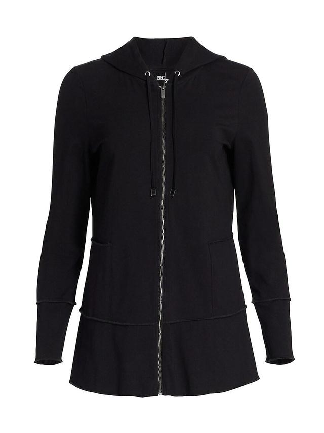 Womens Top Tier Zip-Front Hoodie Product Image