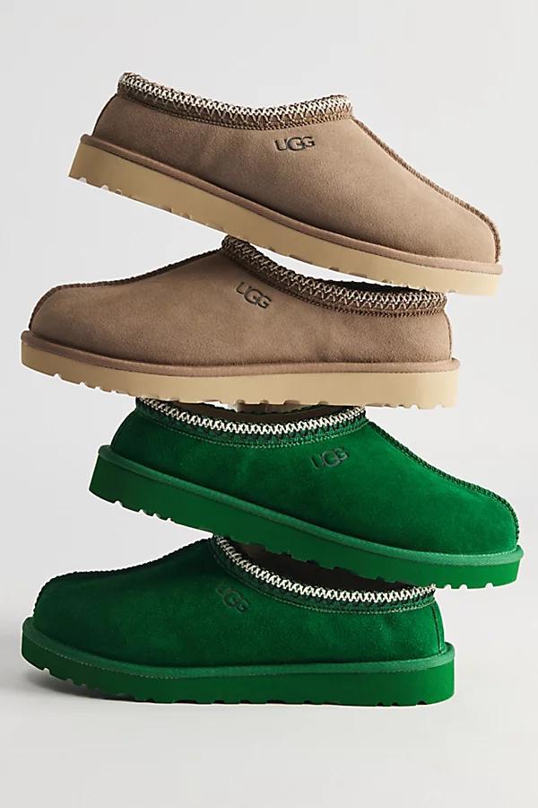 UGG Mens Tasman Braid Accent Suede Slippers Product Image