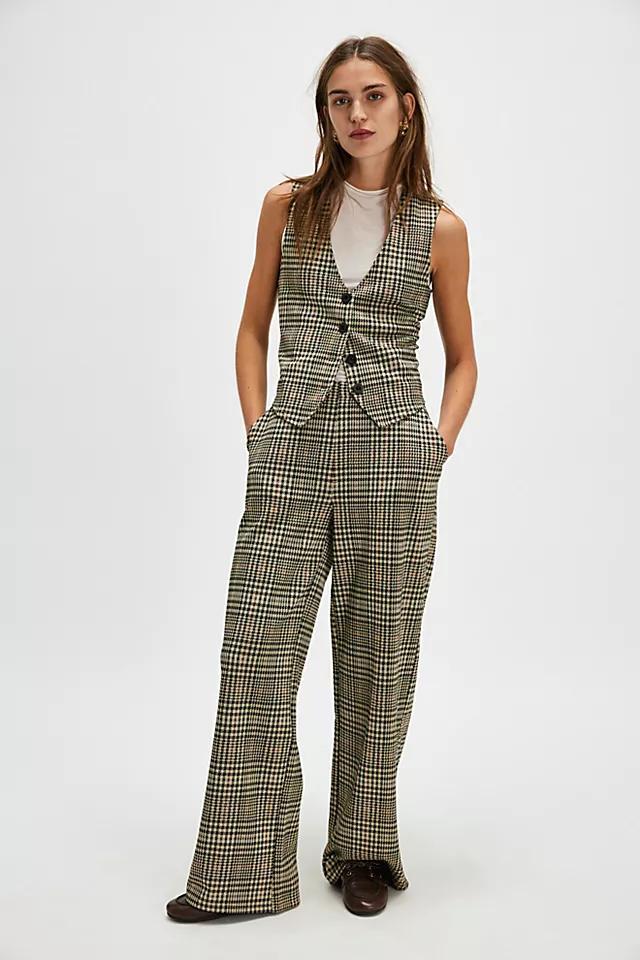 Brixton Plaid Leisure Suit Product Image