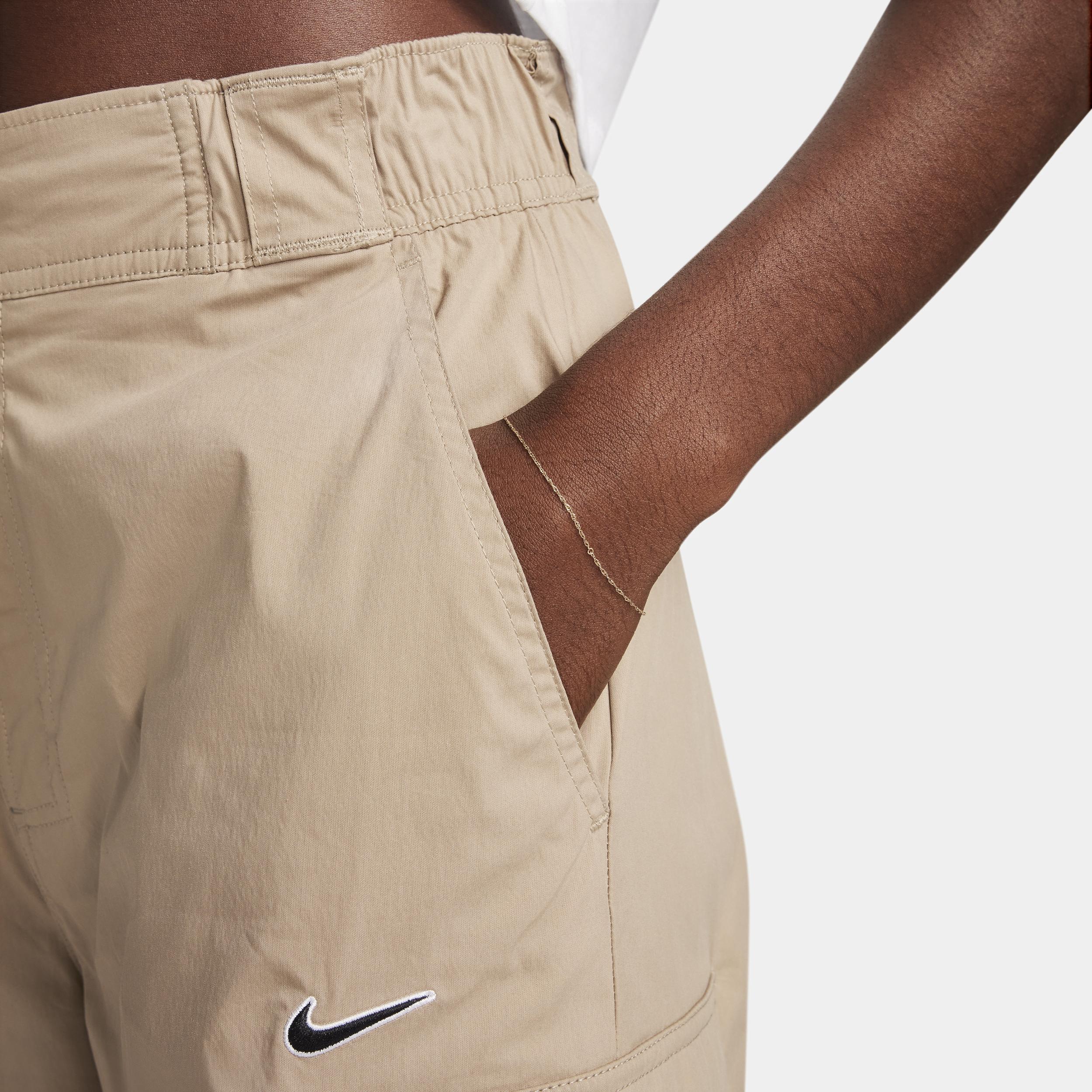 Women's Nike Sportswear High-Waisted Loose Woven Cargo Pants Product Image