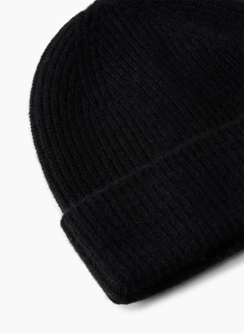 cashmere rib beanie Product Image