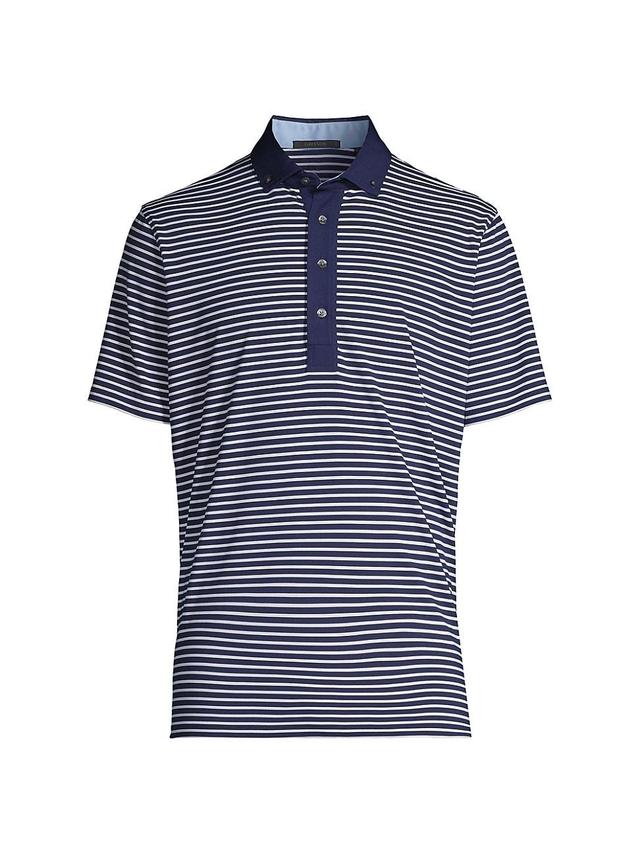 Mens Natchez Striped Polo Shirt Product Image