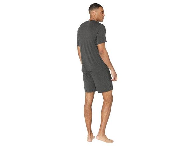 Eberjey Henry Shorts Pj Set (Charcoal) Men's Pajama Sets Product Image