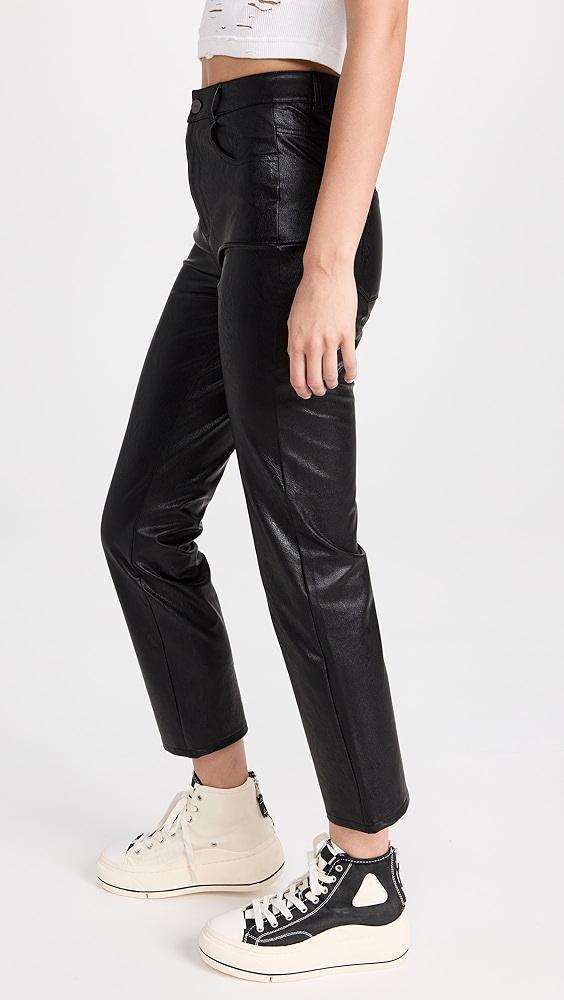 PAIGE Stella Faux Leather Jeans | Shopbop Product Image