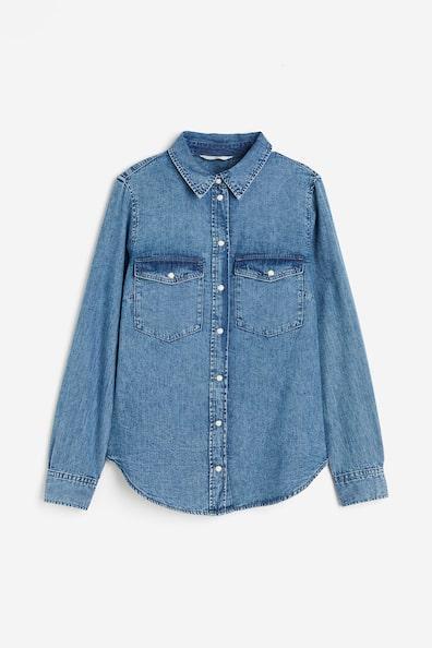 Slim-fit Denim Shirt product image