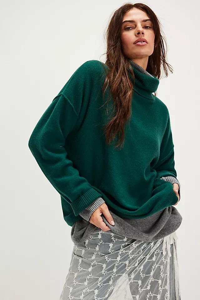 Addie Cashmere Turtleneck Sweater Product Image