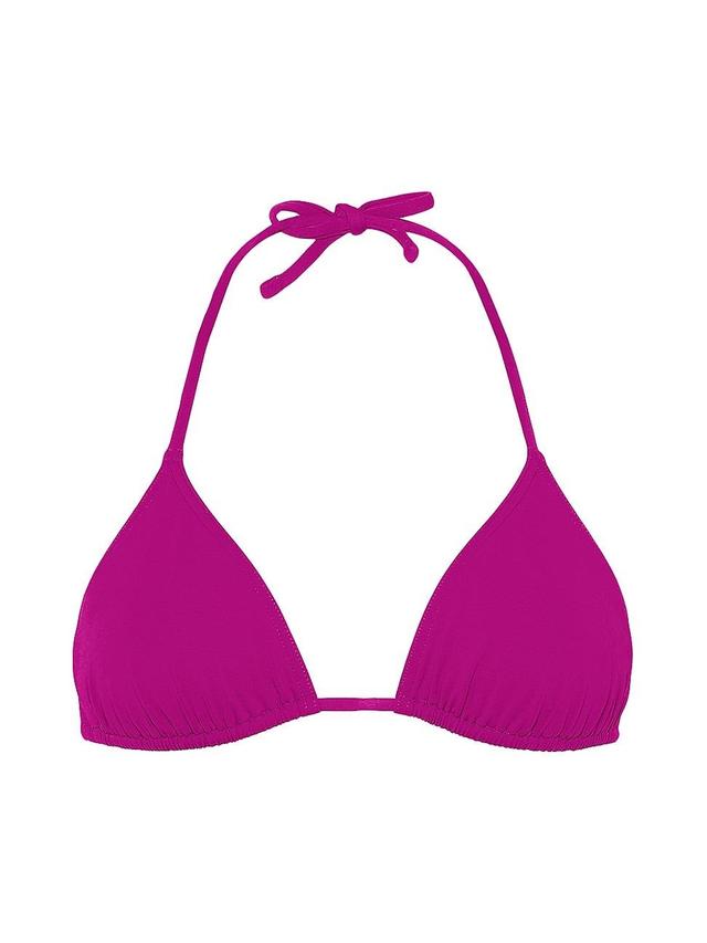 Womens Mouna Triangle Bikini Top Product Image