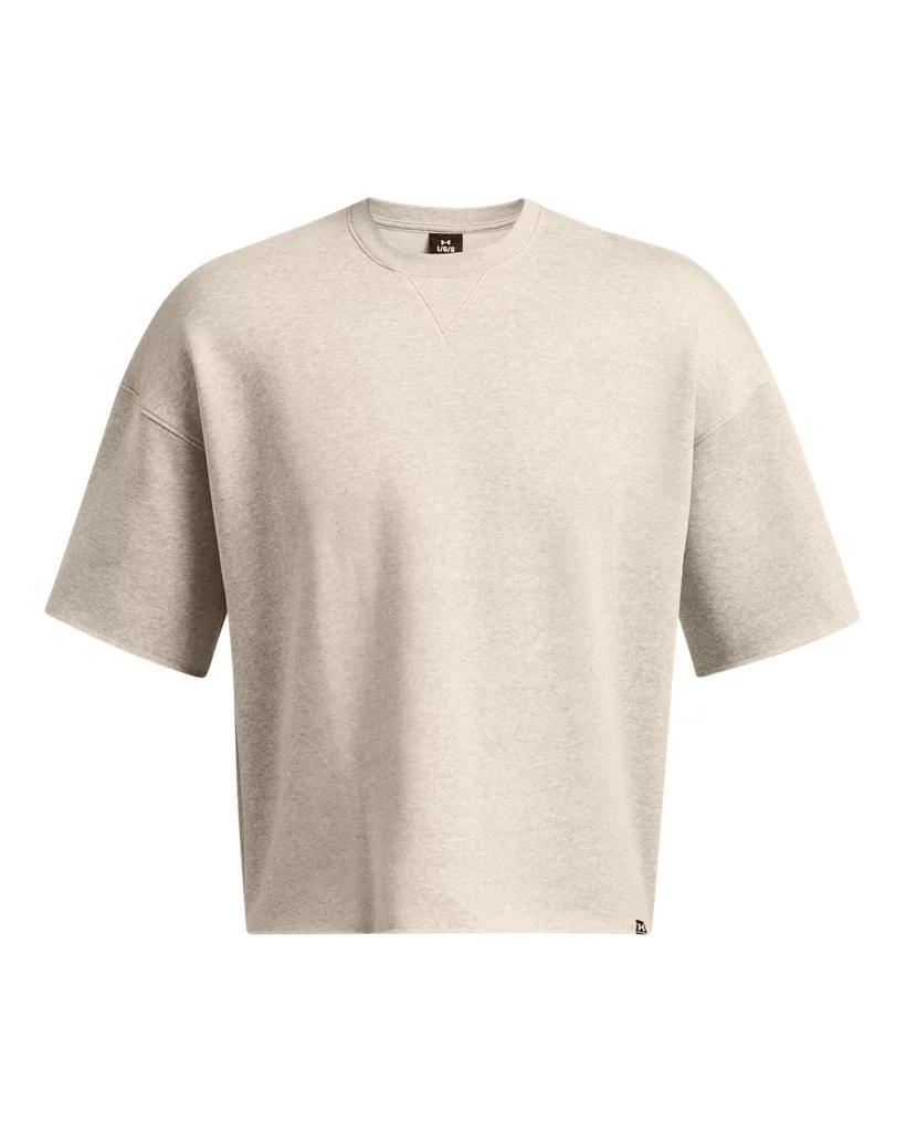 Men's UA Icon Fleece Short Sleeve Crew Product Image