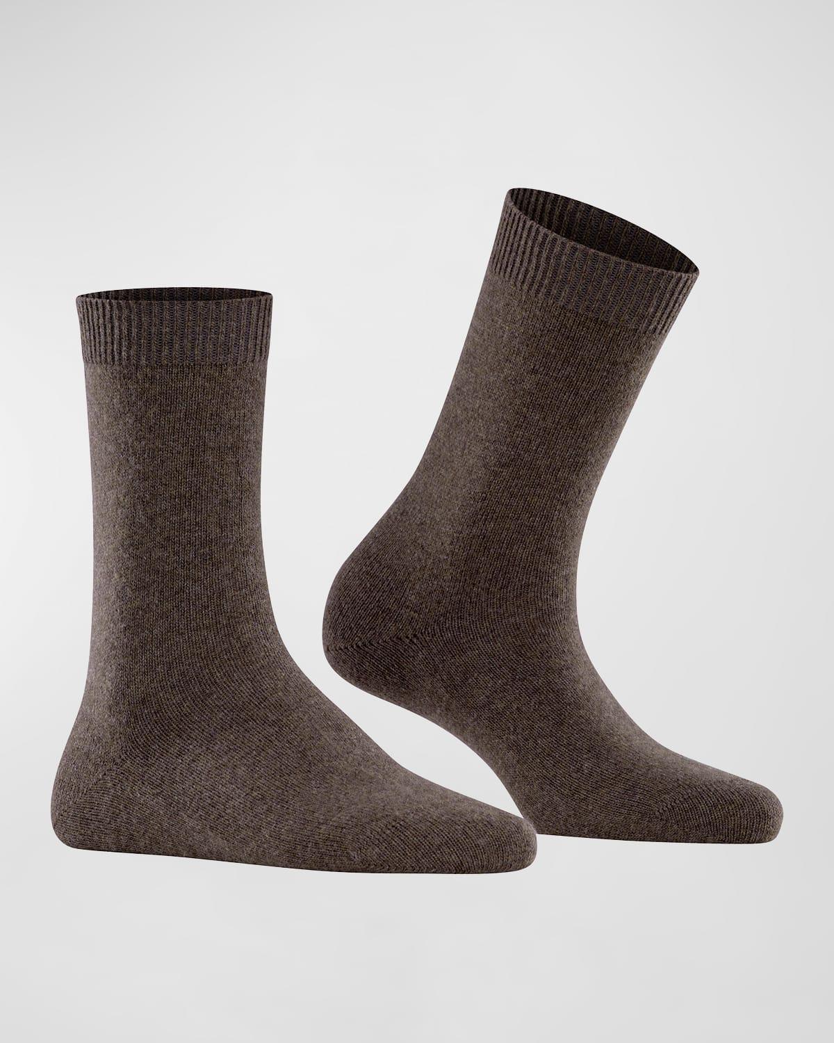 Cashmere & Wool-Blend Cozy Socks Product Image