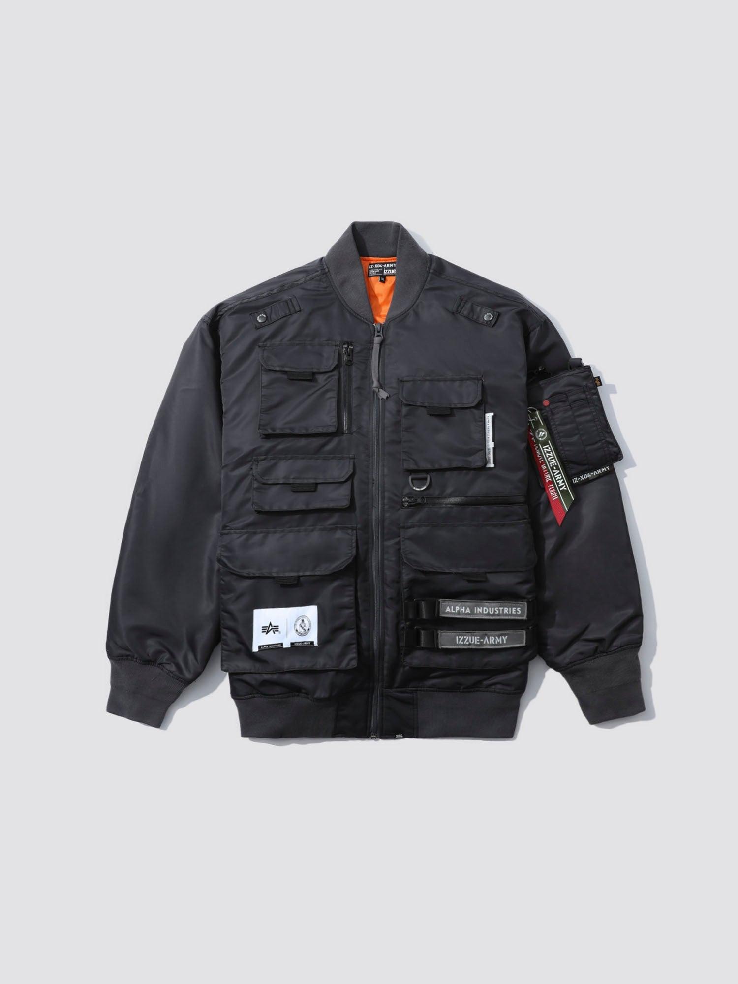 ALPHA X IZZUE UTILITY MA-1 JACKET Product Image