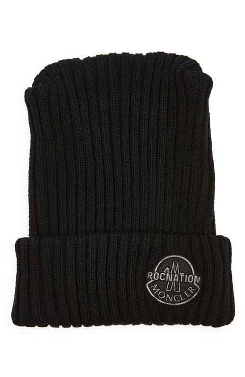 Moncler Genius x Roc Nation Virgin Wool Beanie Product Image