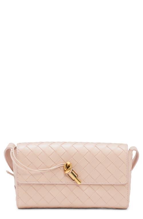 Bottega Veneta Mini Intrecciato Leather Crossbody Bag Product Image