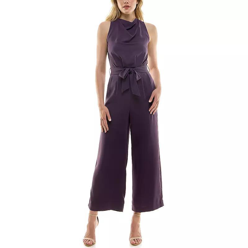 Womens Nicole Miller Cowl Neck Jumpsuit Product Image