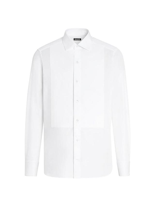 Mens Cotton Tuxedo Shirt Product Image