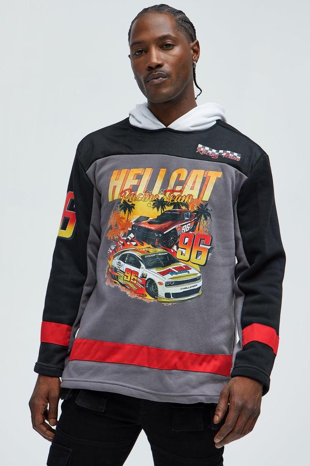 Dodge Hellcat Racing Team Hoodie - Black Product Image