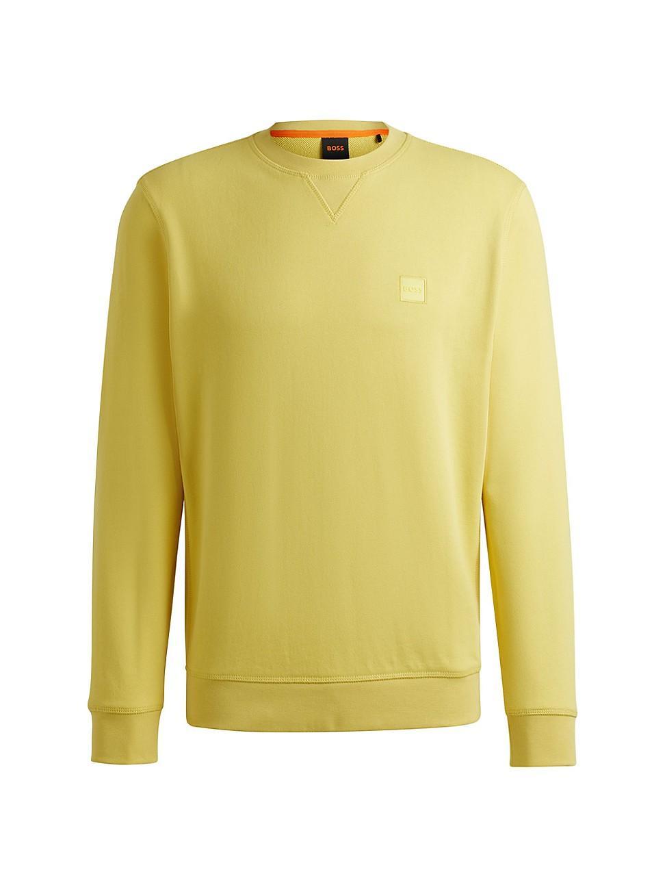 Mens Cotton-Terry Relaxed-Fit Sweatshirt Product Image