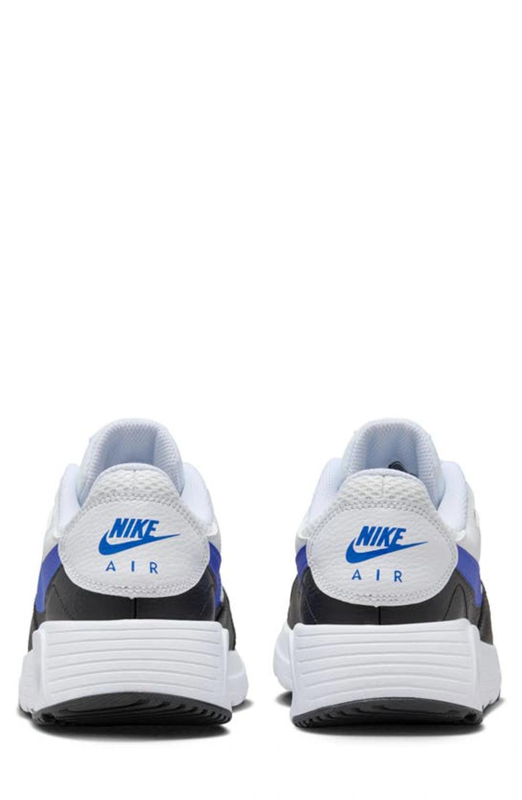 NIKE Men's Air Max Sc Casual Sneakers From Finish Line In Pure Platinum/white/deep Royal Blue/blue Lightning Product Image