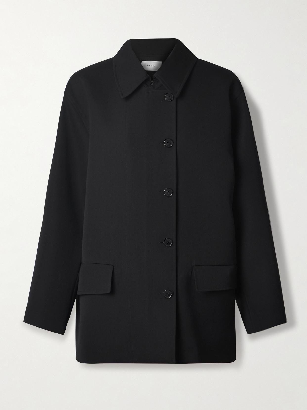 THE ROW Wool Jacket In Black Product Image