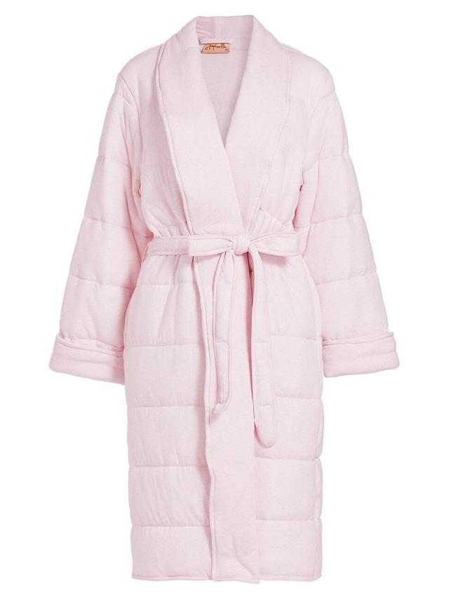 Womens Cuddle Puffa Quilted Robe Product Image