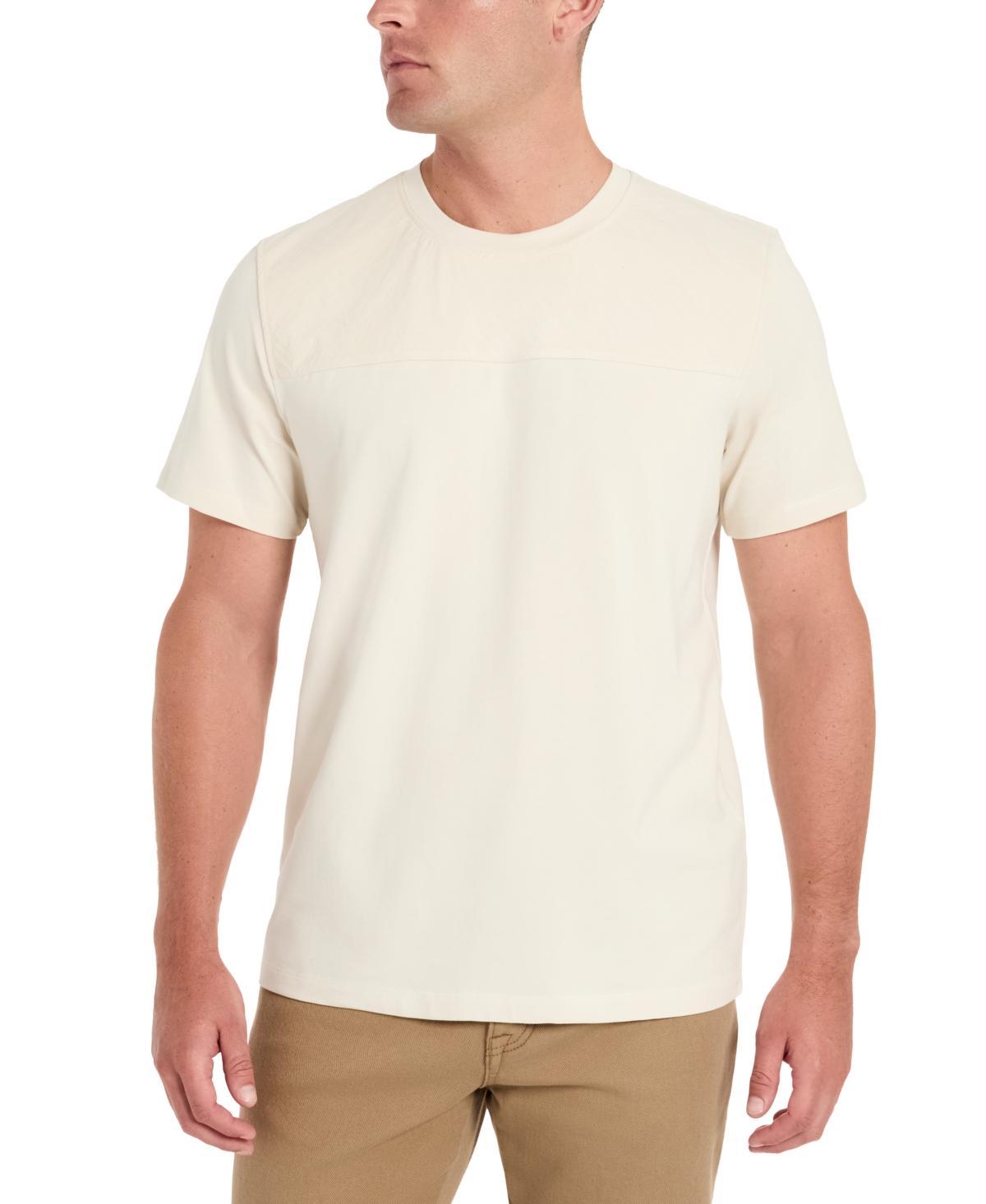 Kenneth Cole Mens Colorblocked Stretch Crewneck T-Shirt Product Image