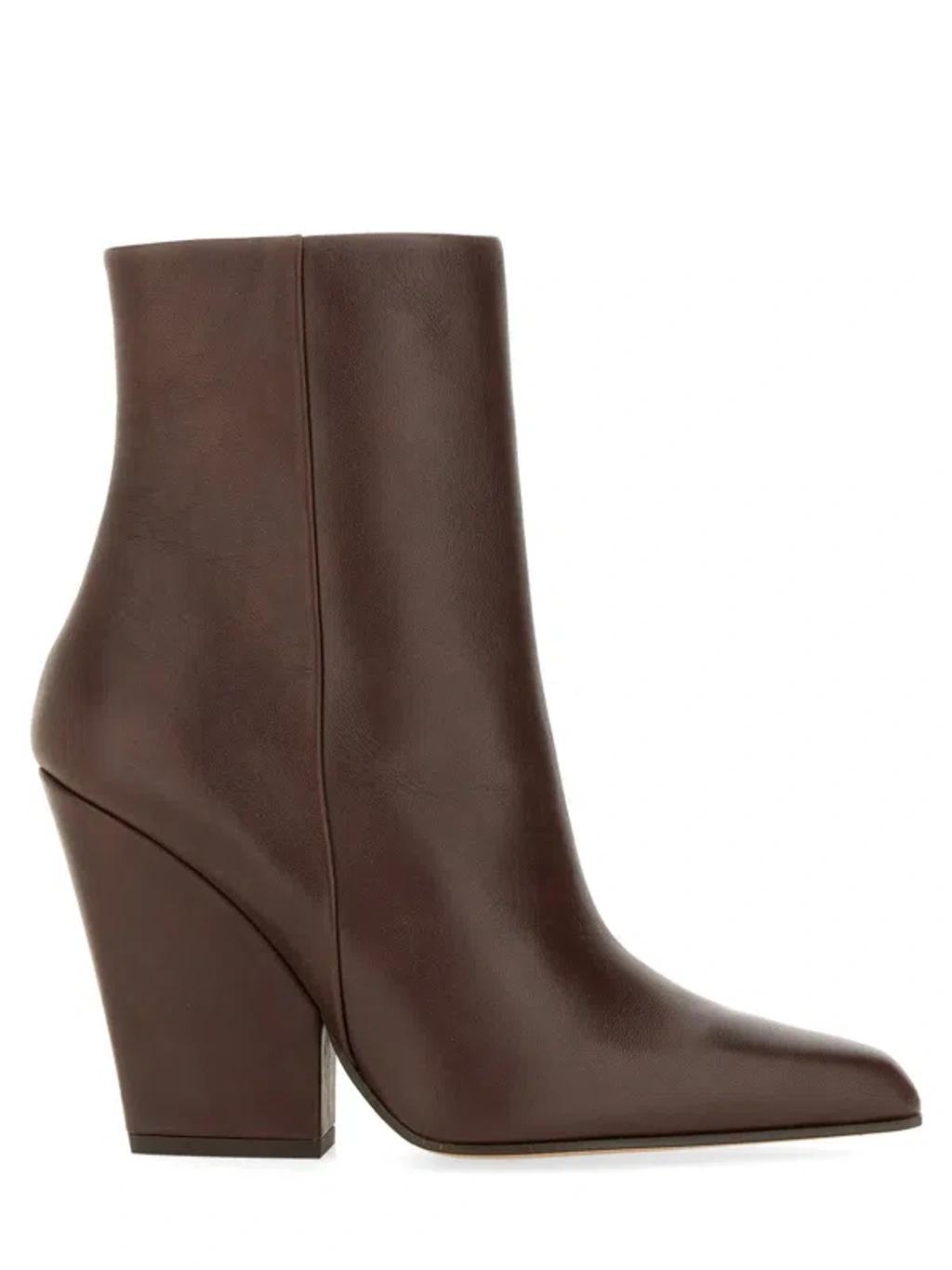 Jane Heeled Boots In Brown product image