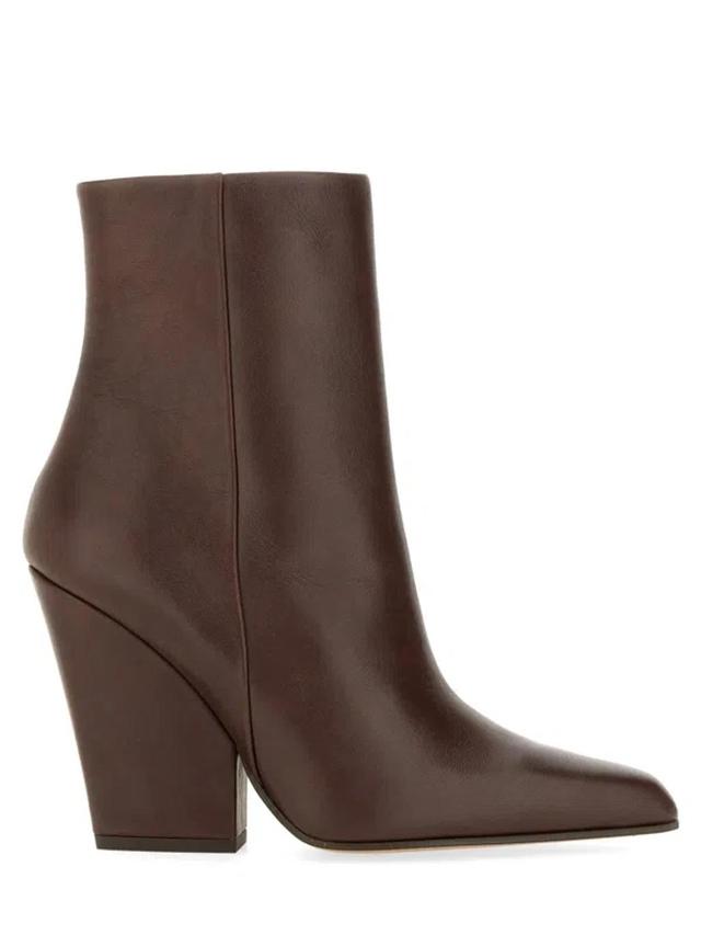 Jane Heeled Boots In Brown Product Image