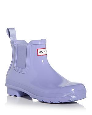 Hunter Womens Original Gloss Chelsea Rain Boots Product Image