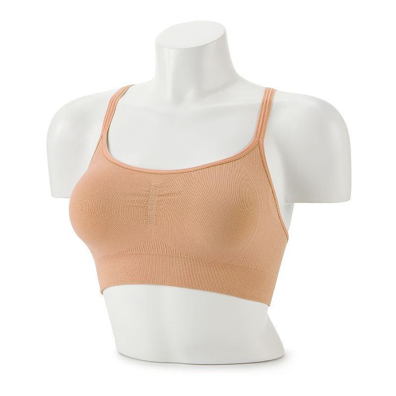 Tek Gear Seamless Low-Impact Adjustable Sports Bra, Womens Product Image