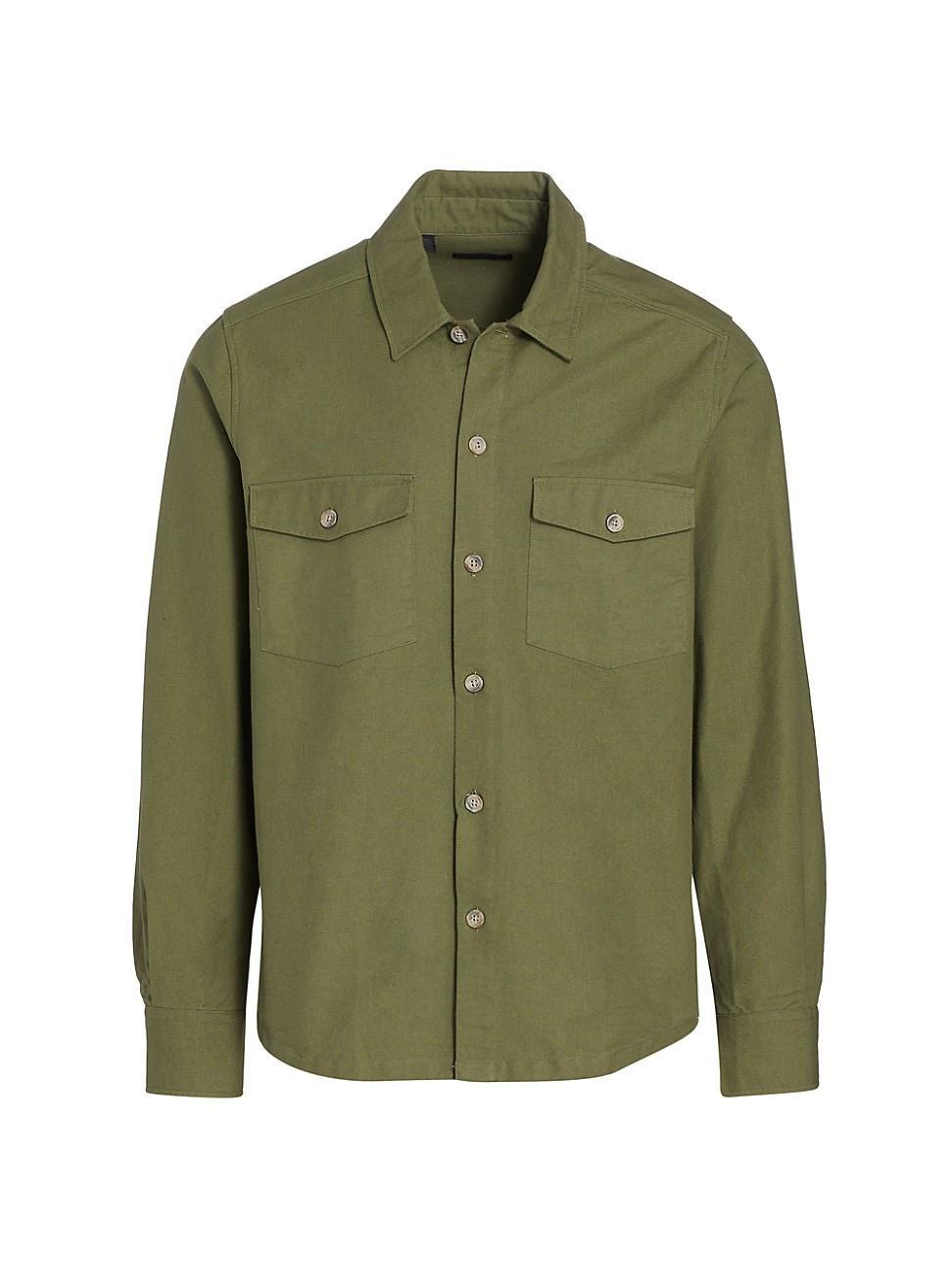 Mens COLLECTION Canvas Over Shirt Product Image