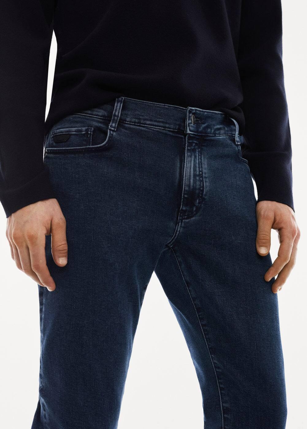 Mango Mens Thermolite Slim-Fit Jeans Product Image