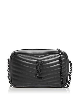 Saint Laurent - Lou Mini Quilted Leather Cross-body Bag - Womens Product Image