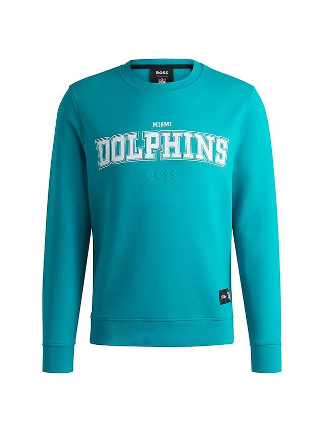 Mens BOSS x NFL Regular Fit Sweatshirt with Special Branding Product Image