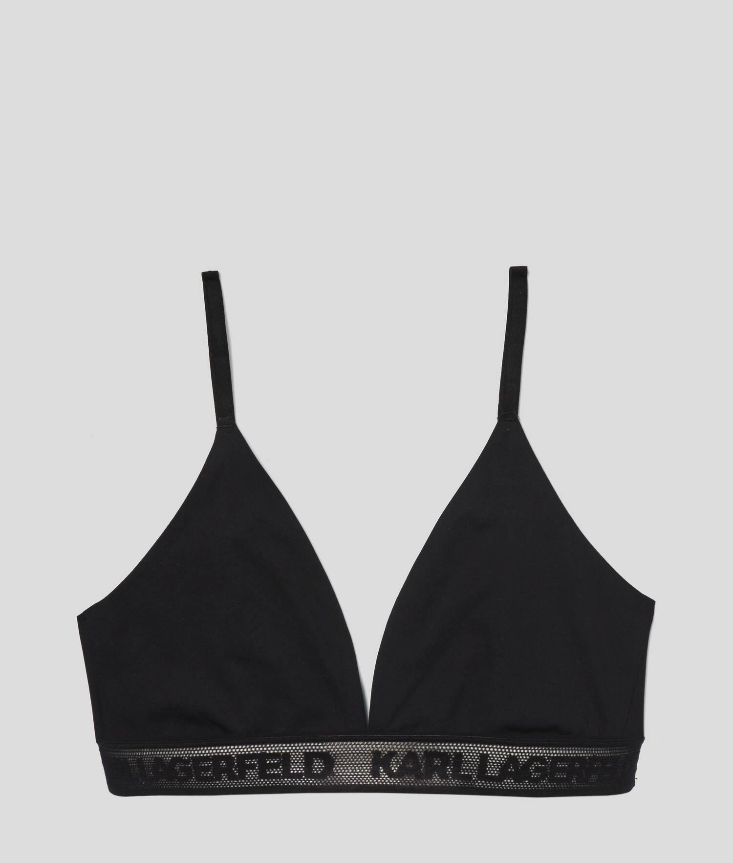 ULTRA-LIGHT KARL LOGO TRIANGLE BRA Product Image