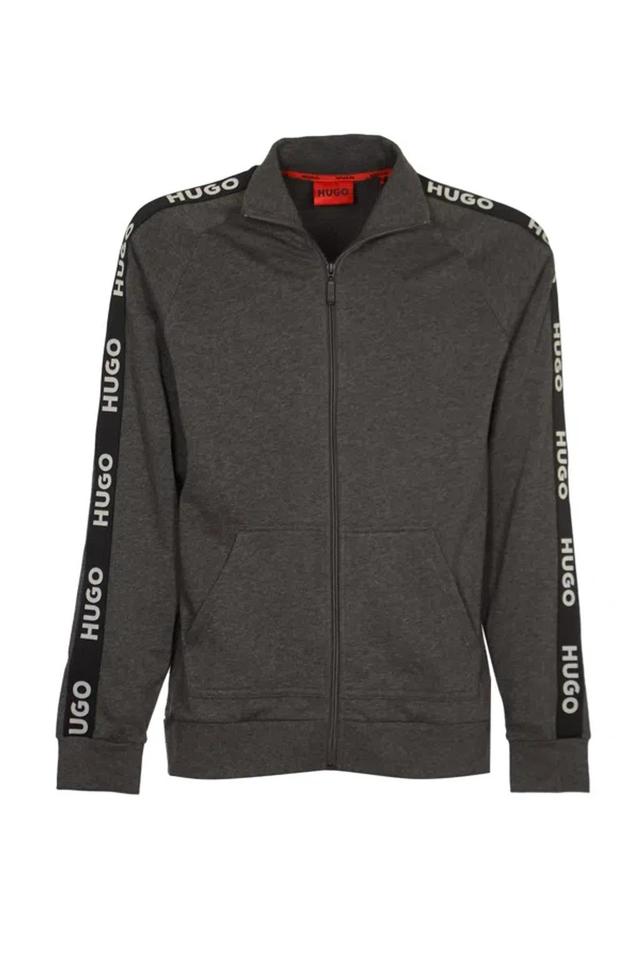 Sporty Logo Jacket In Open Grey Product Image