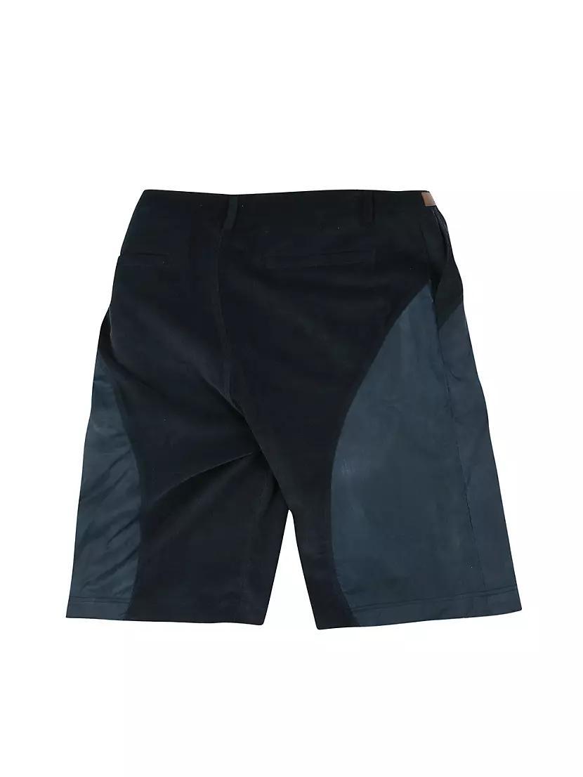 Corduroy Panel Shorts Product Image