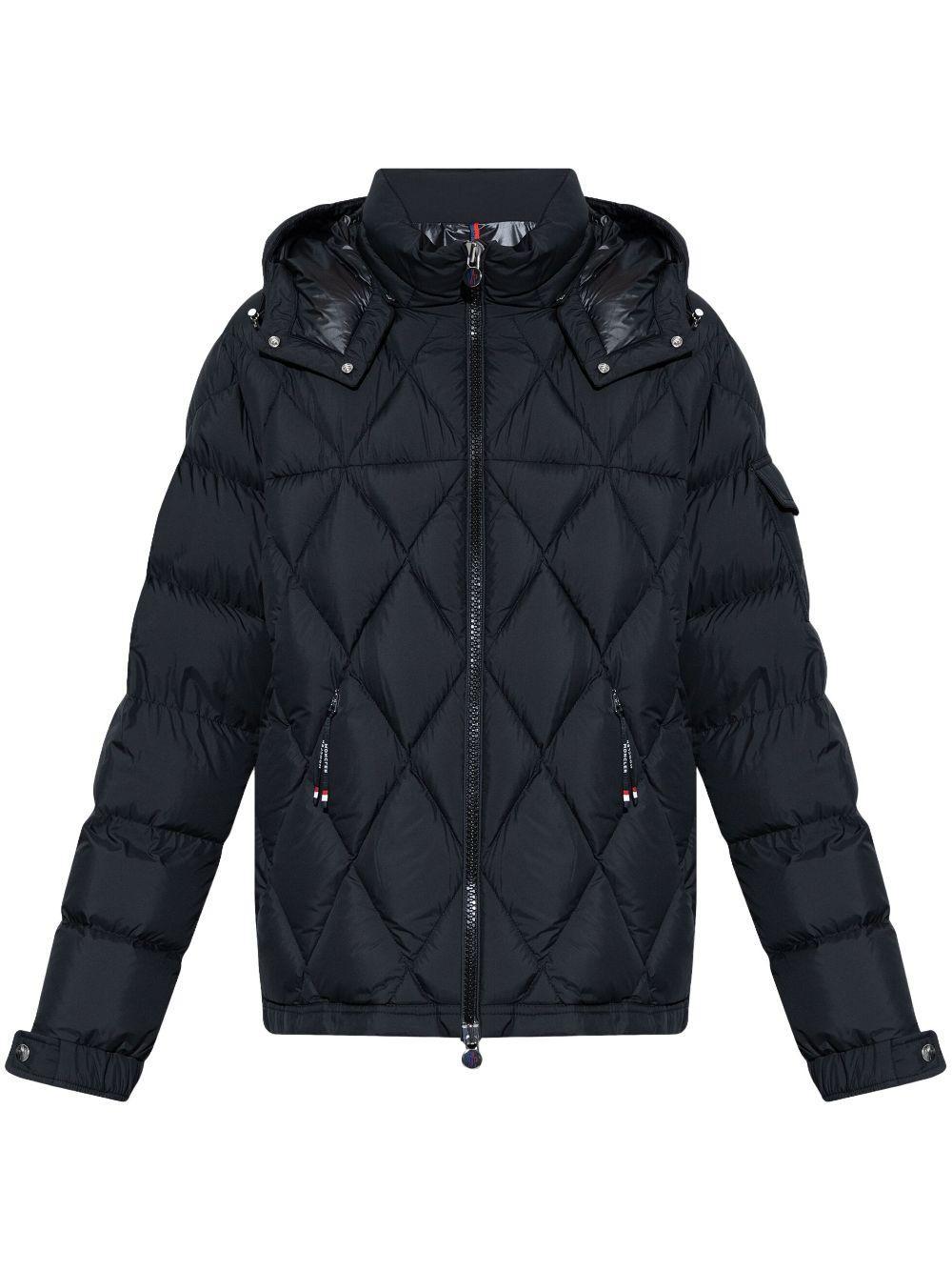 Averole Hooded Short Down Jacket In Black Product Image