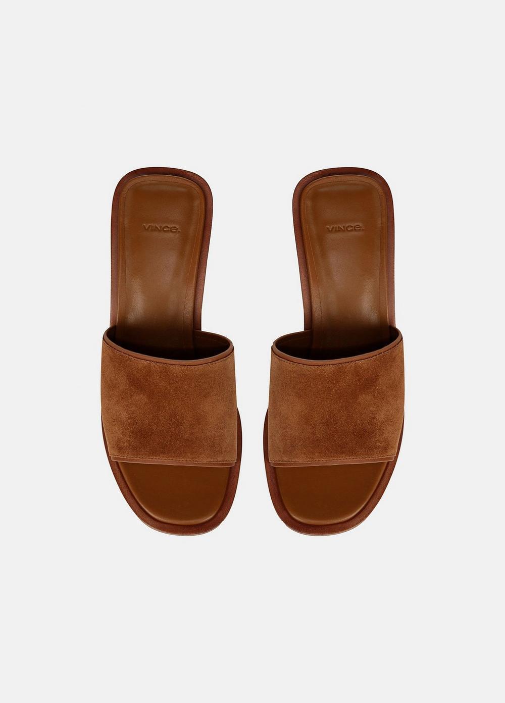 Donna Suede Slide Sandal Product Image