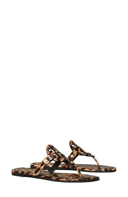 TORY BURCH Miller Sandal In Classic Leopard Product Image